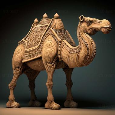 3D model camel (STL)